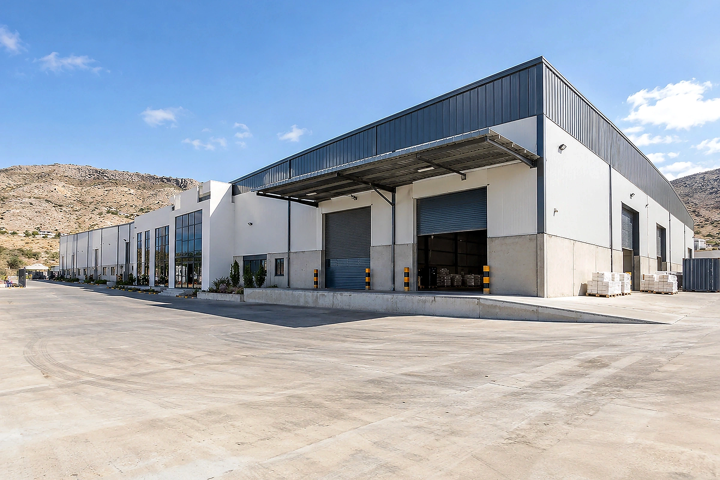 Warehouse Front View
